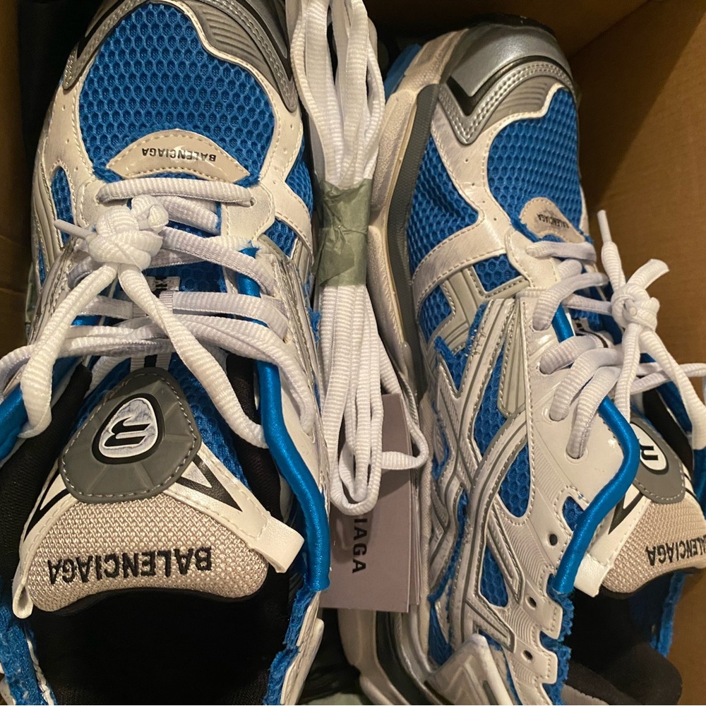 Balenciaga track runners.